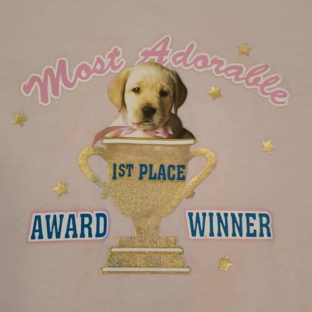 NWOT Old Navy Most Adorable Award Winner Puppy Sz L